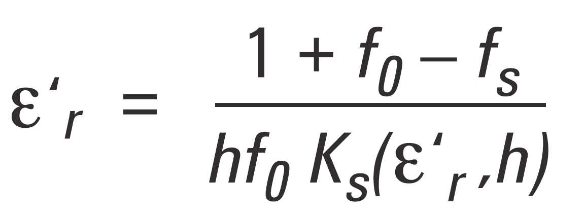 Keysight Substrat Messung Gleichung1